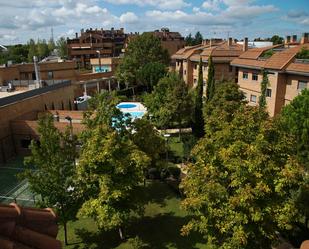Vista exterior de Dúplex de lloguer en  Madrid Capital amb Aire condicionat, Calefacció i Terrassa