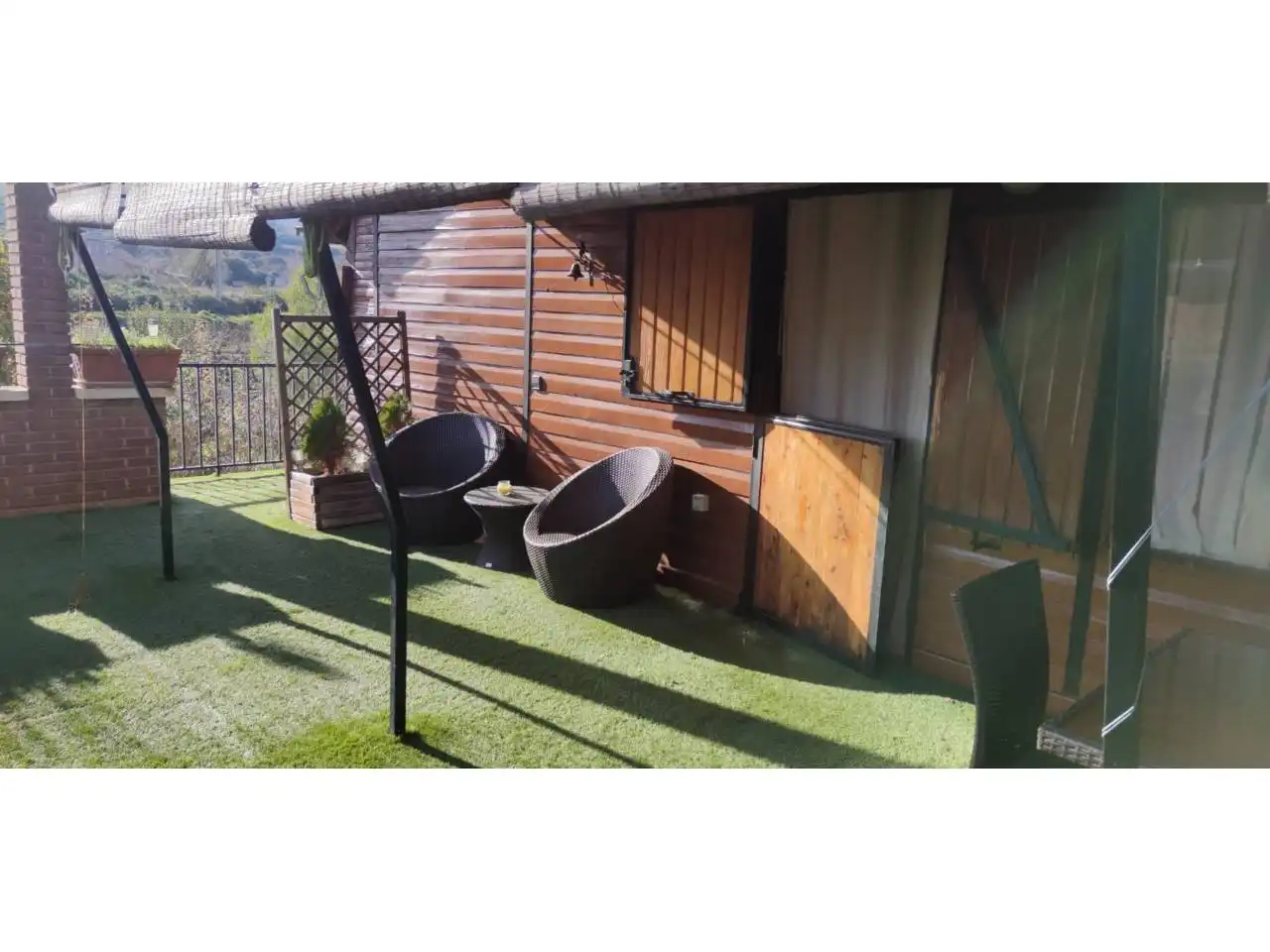 Terrassa de Casa o xalet en venda en Medrano amb Aire condicionat, Calefacció i Jardí privat