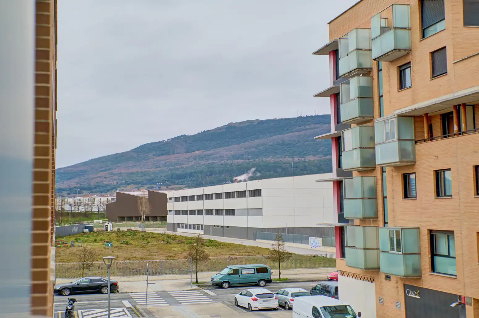 Exterior view of Flat for sale in  Pamplona / Iruña  with Heating, Private garden and Parquet flooring