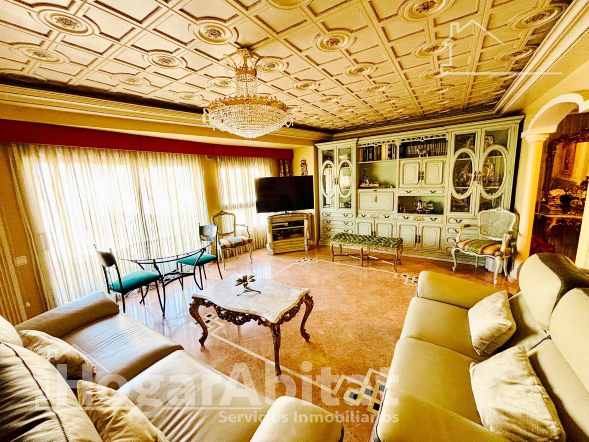 Living room of Flat for sale in Sueca  with Heating, Storage room and Balcony
