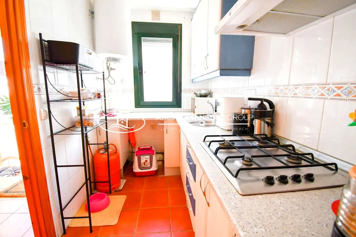Kitchen of Apartments for sale in Chiclana de la Frontera  with Air Conditioner, Heating and Private garden