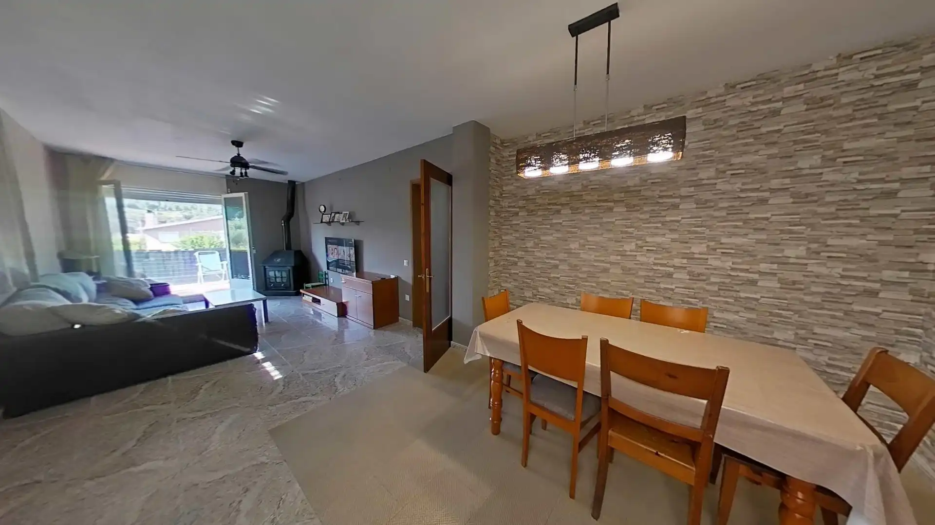 Dining room of Houses for sale in La Pobla de Claramunt  with Private garden and Storage room