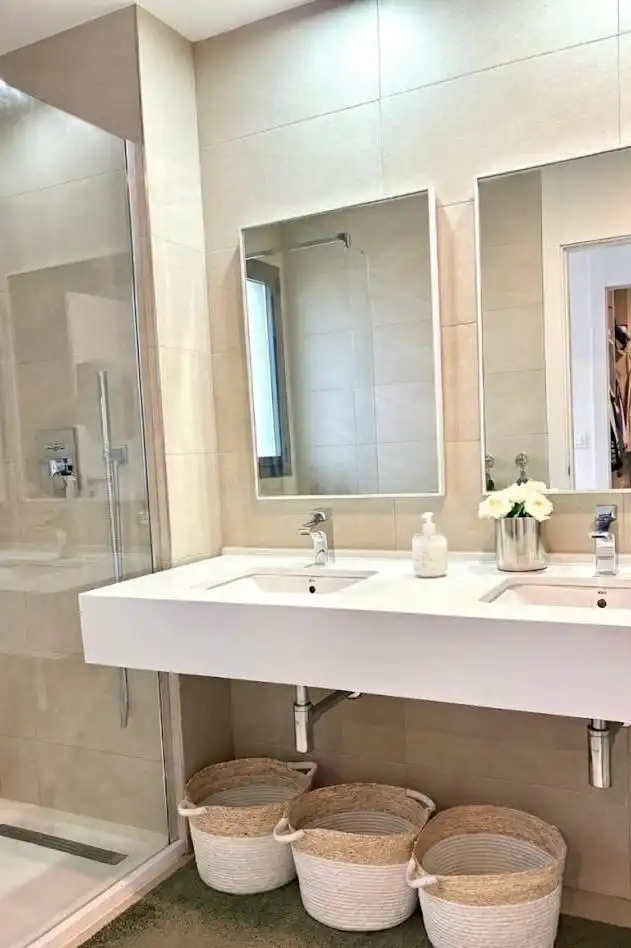 Bathroom of Attic for sale in Málaga  with Air Conditioner, Terrace and Storage room