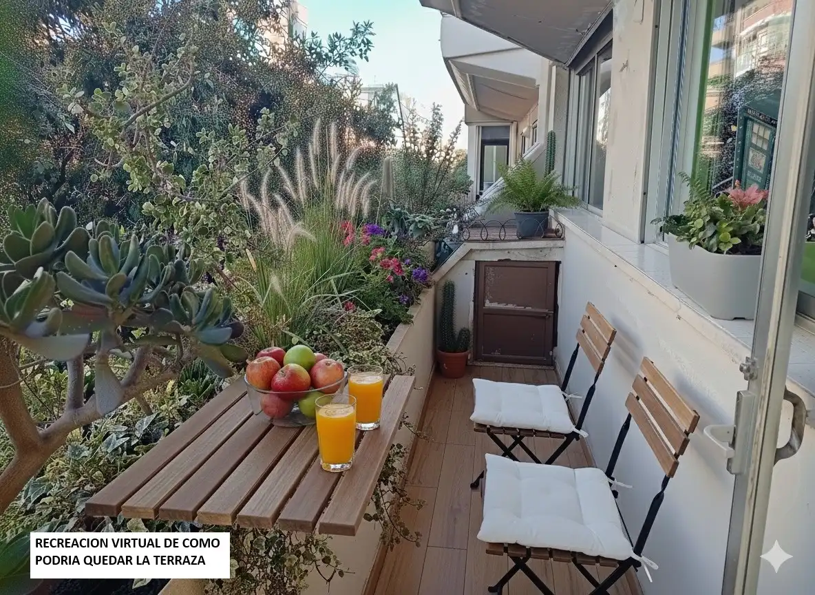 Terraza de Piso en venta en  Valencia Capital