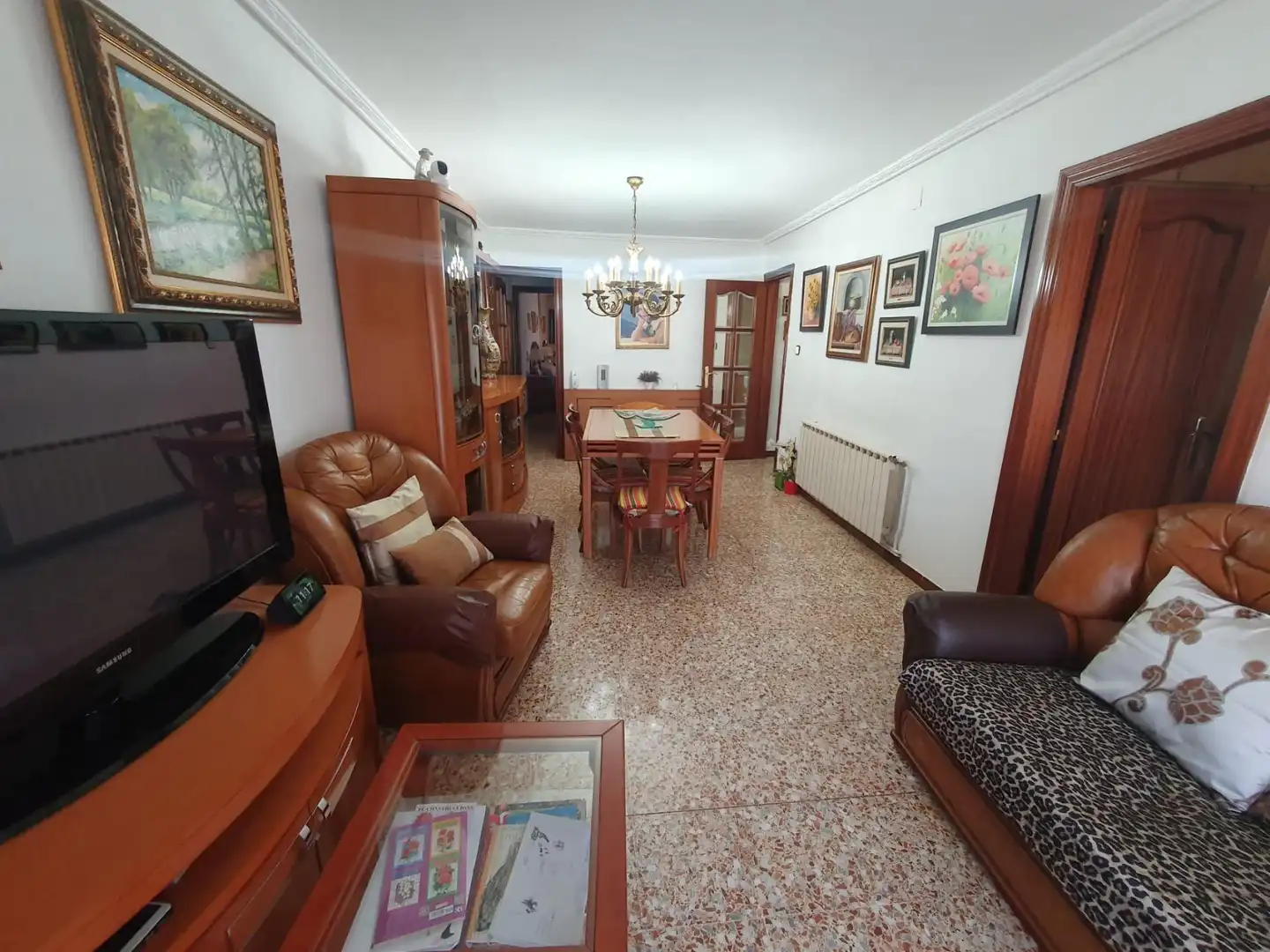 Sala de estar de Piso de alquiler en Mollet del Vallès con Aire acondicionado, Calefacción y Amueblado