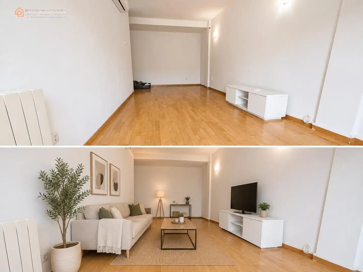 Sala de estar de Planta baja en venta en Sóller con Aire acondicionado, Jardín privado y Parquet