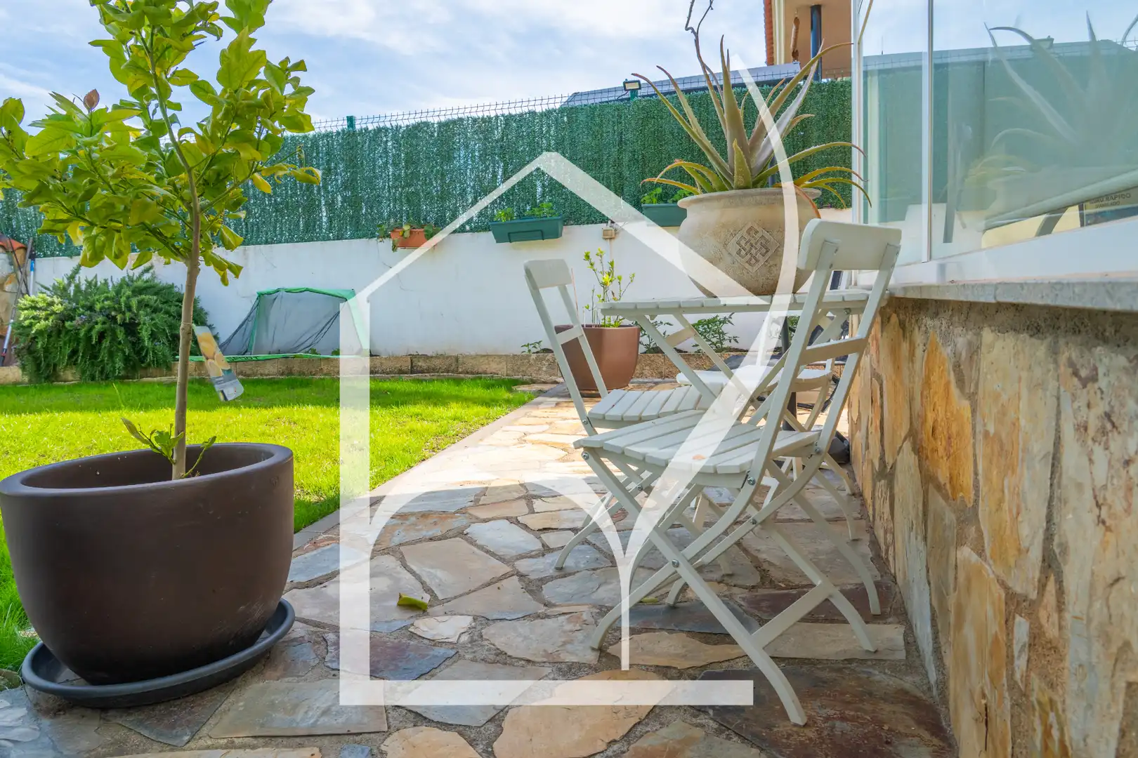 Terrace of Detached homes for sale in Arapiles  with Heating, Terrace and Swimming Pool