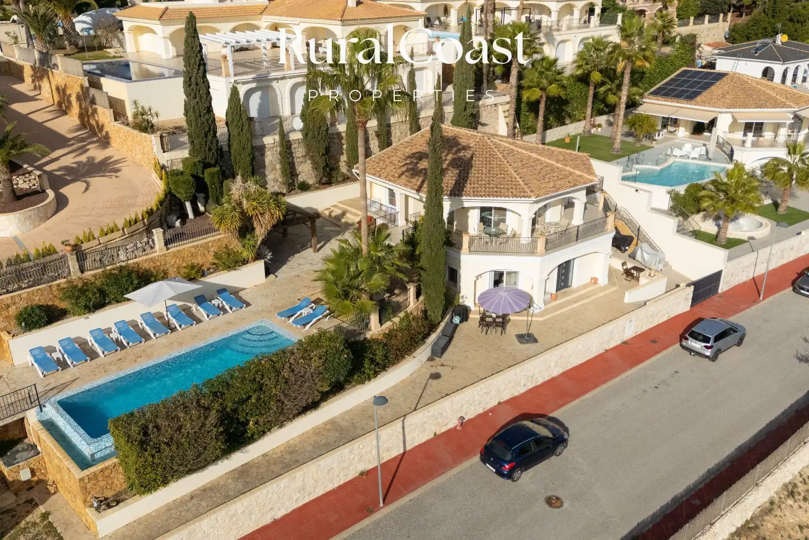 Vista exterior de Casa o chalet en venta en Busot con Aire acondicionado, Calefacción y Terraza
