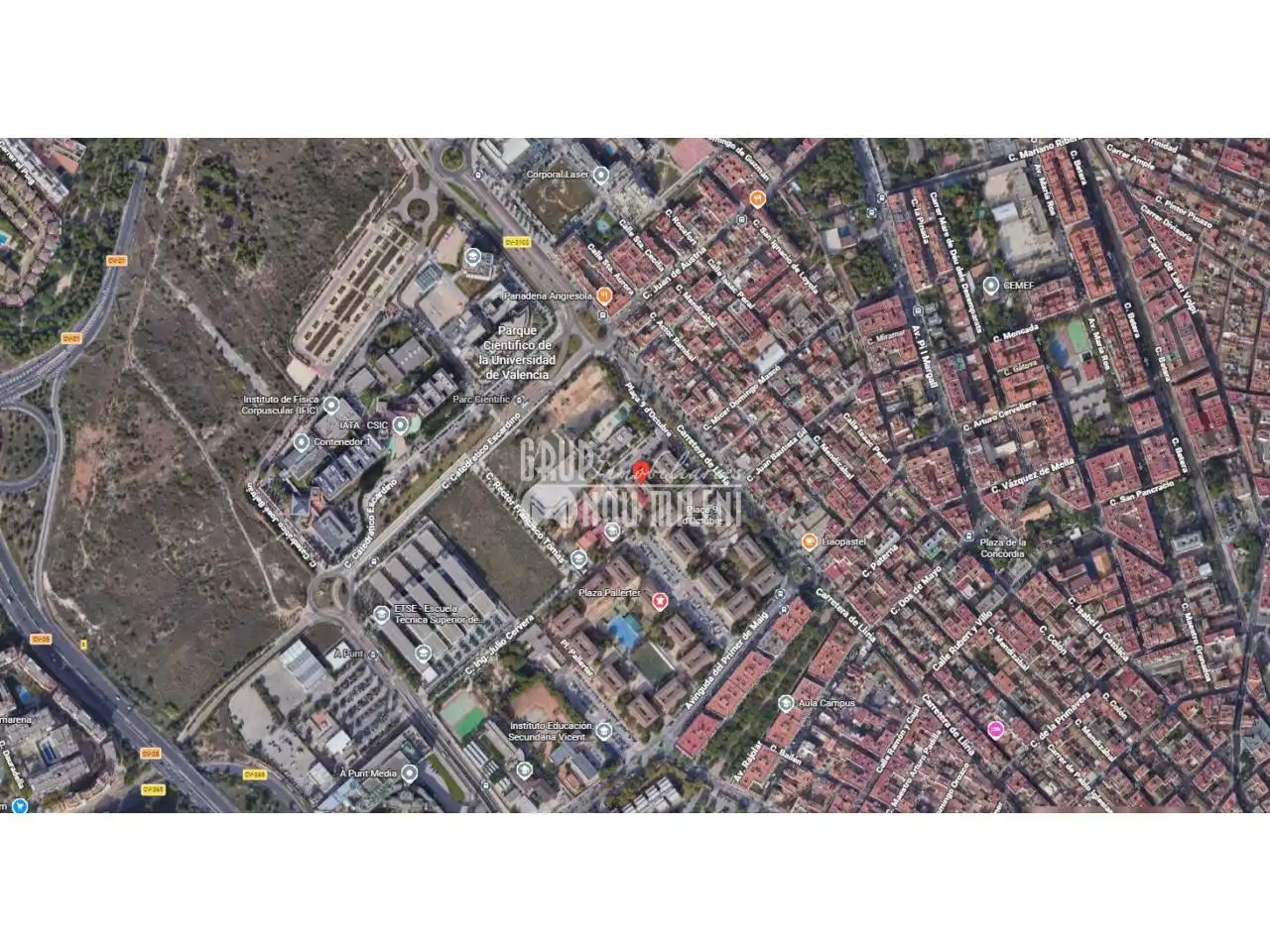 Vista exterior de Piso en venta en Burjassot con Aire acondicionado y Calefacción