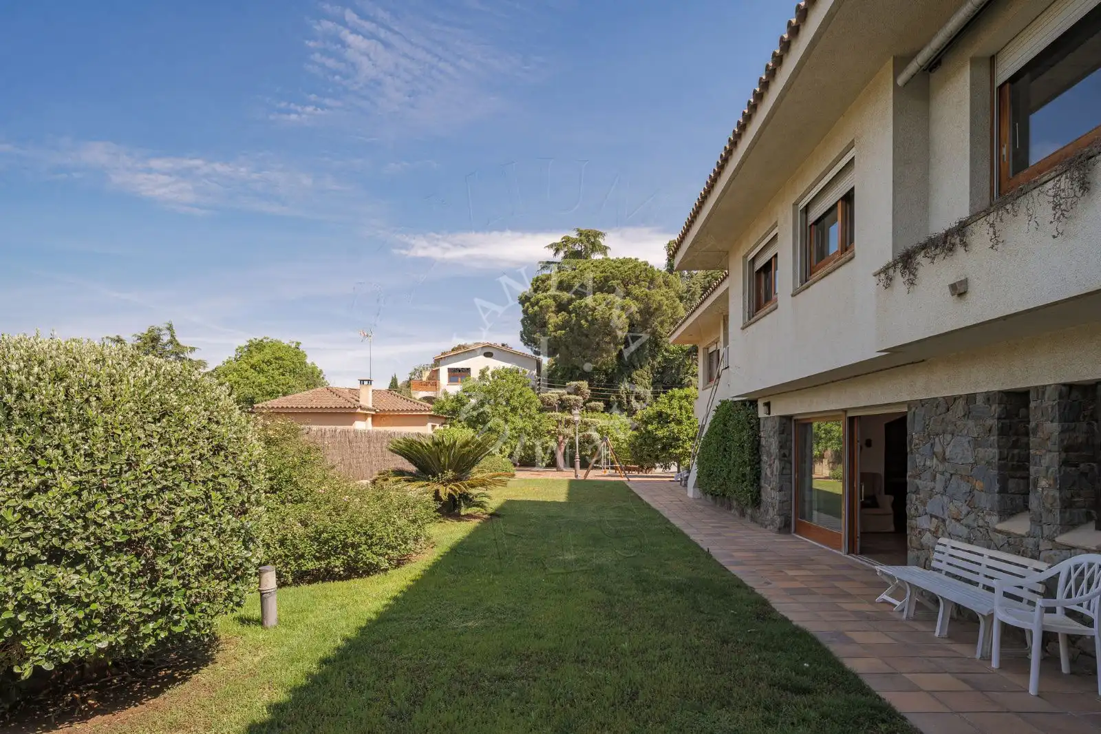 Jardín de Casa o chalet en venta en La Garriga
