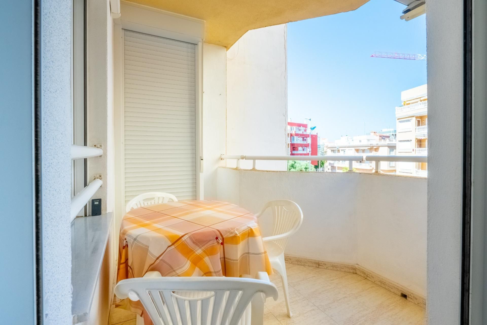 Balcony of Apartment for sale in Torrevieja  with Air Conditioner, Private garden and Terrace