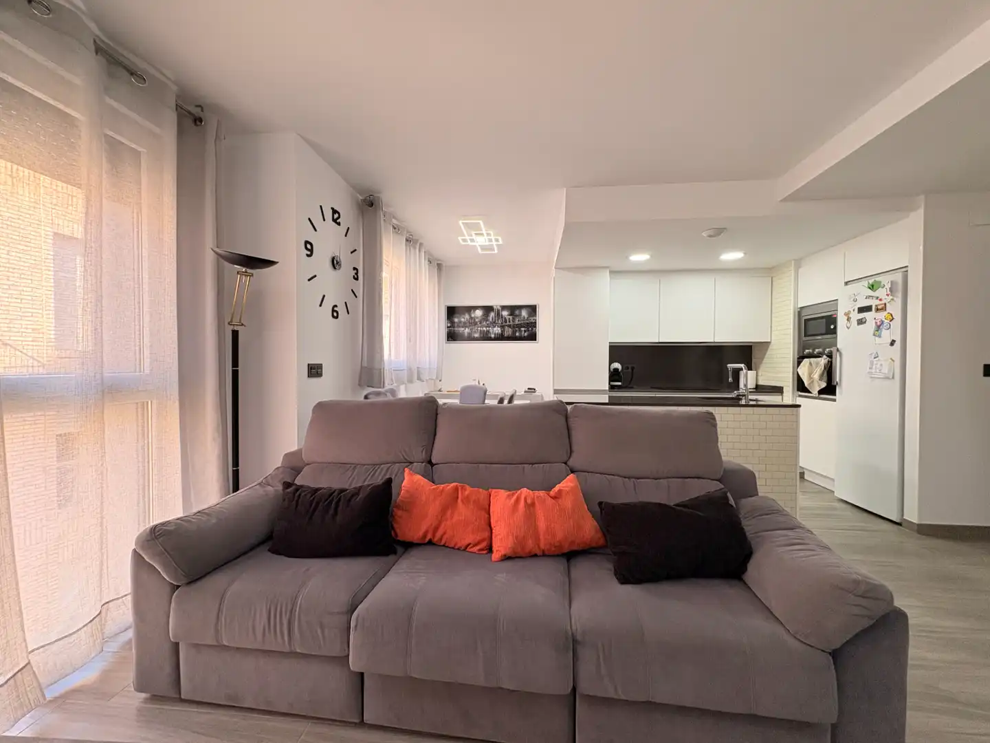 Living room of Attic for sale in Zaragoza  with Air Conditioner, Heating and Terrace