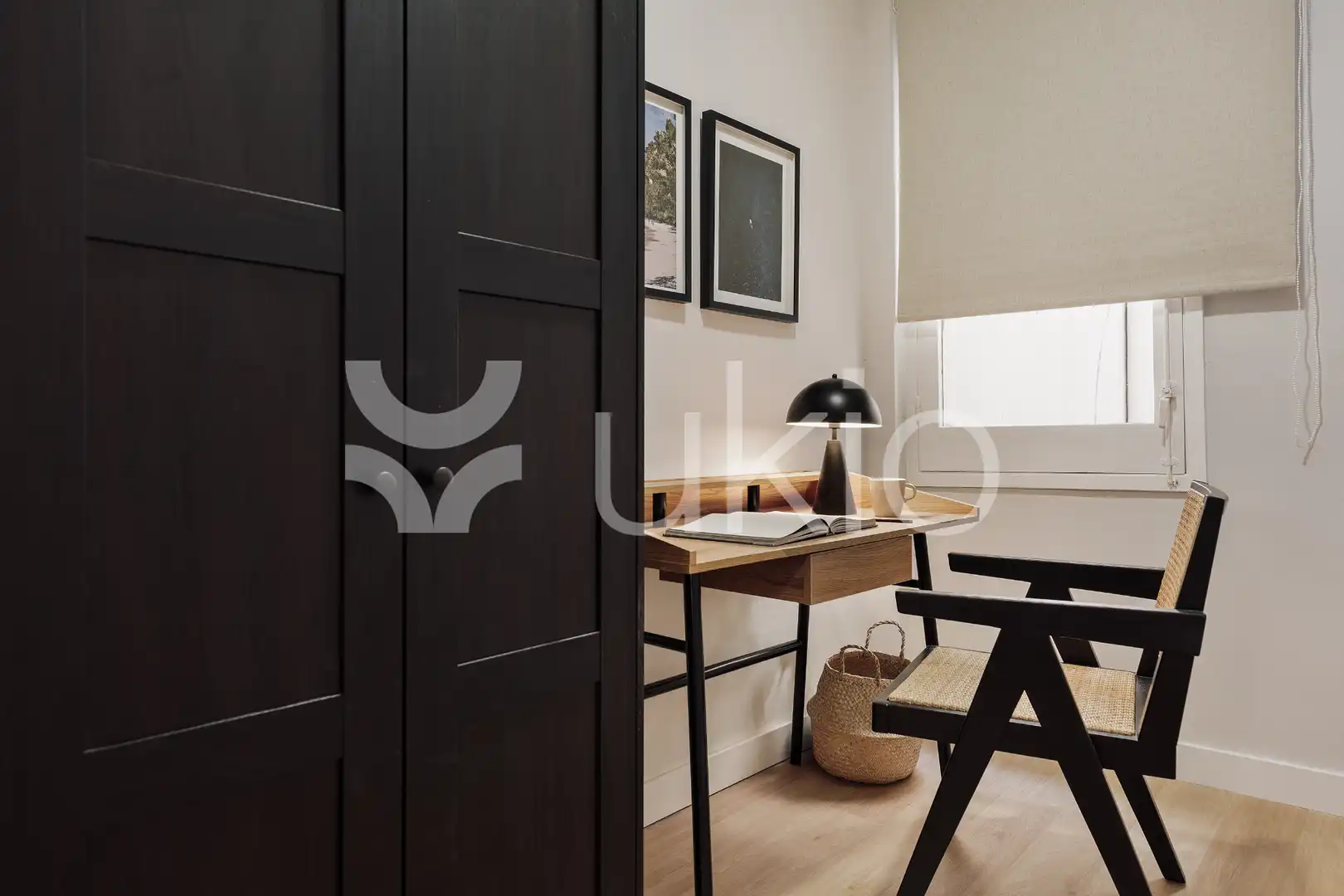 Habitación de Apartamento de alquiler en Barcelona con Aire acondicionado, Calefacción y Amueblado