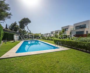 Exterior view of Single-family semi-detached for sale in Alicante / Alacant  with Air Conditioner, Terrace and Balcony