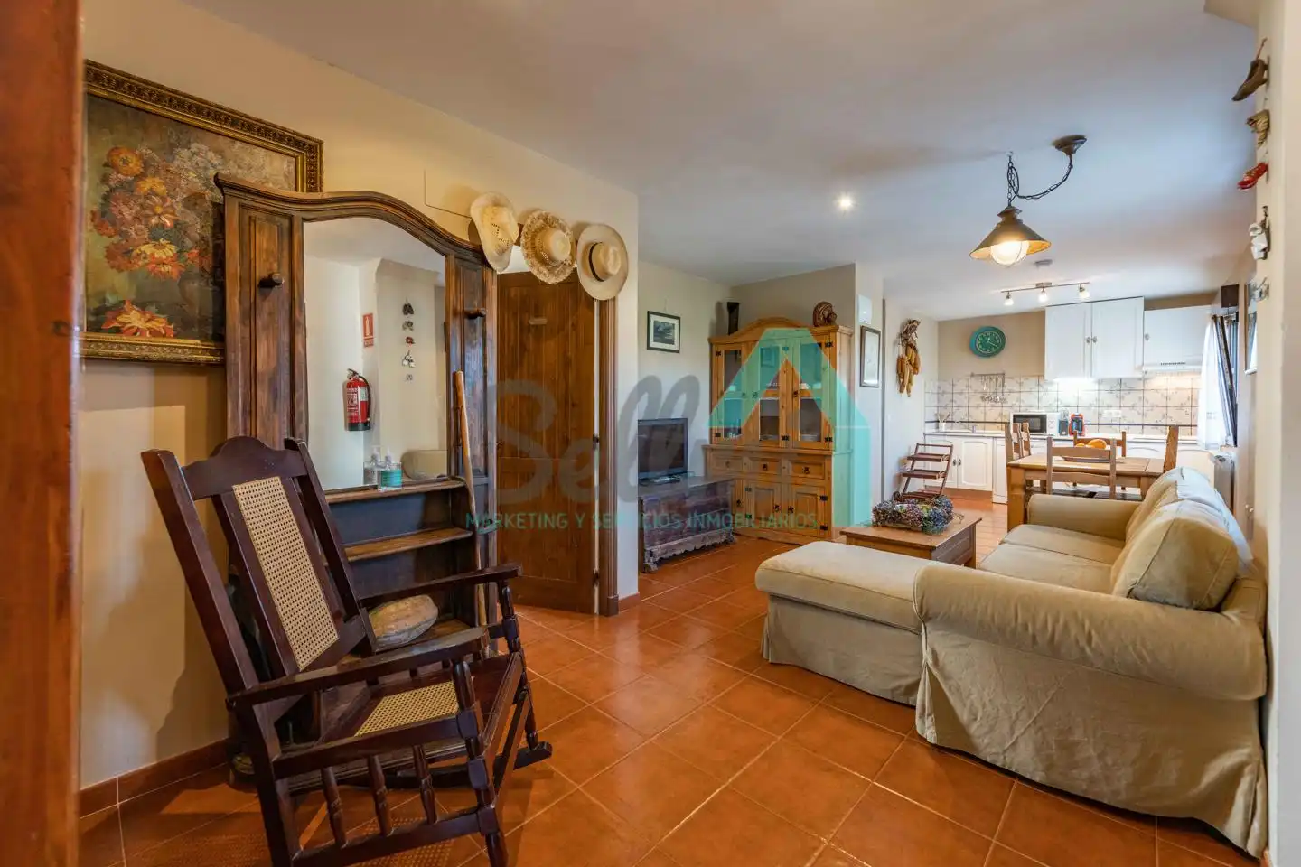 Sala de estar de Casa o chalet en venta en Cudillero con Calefacción, Jardín privado y Terraza