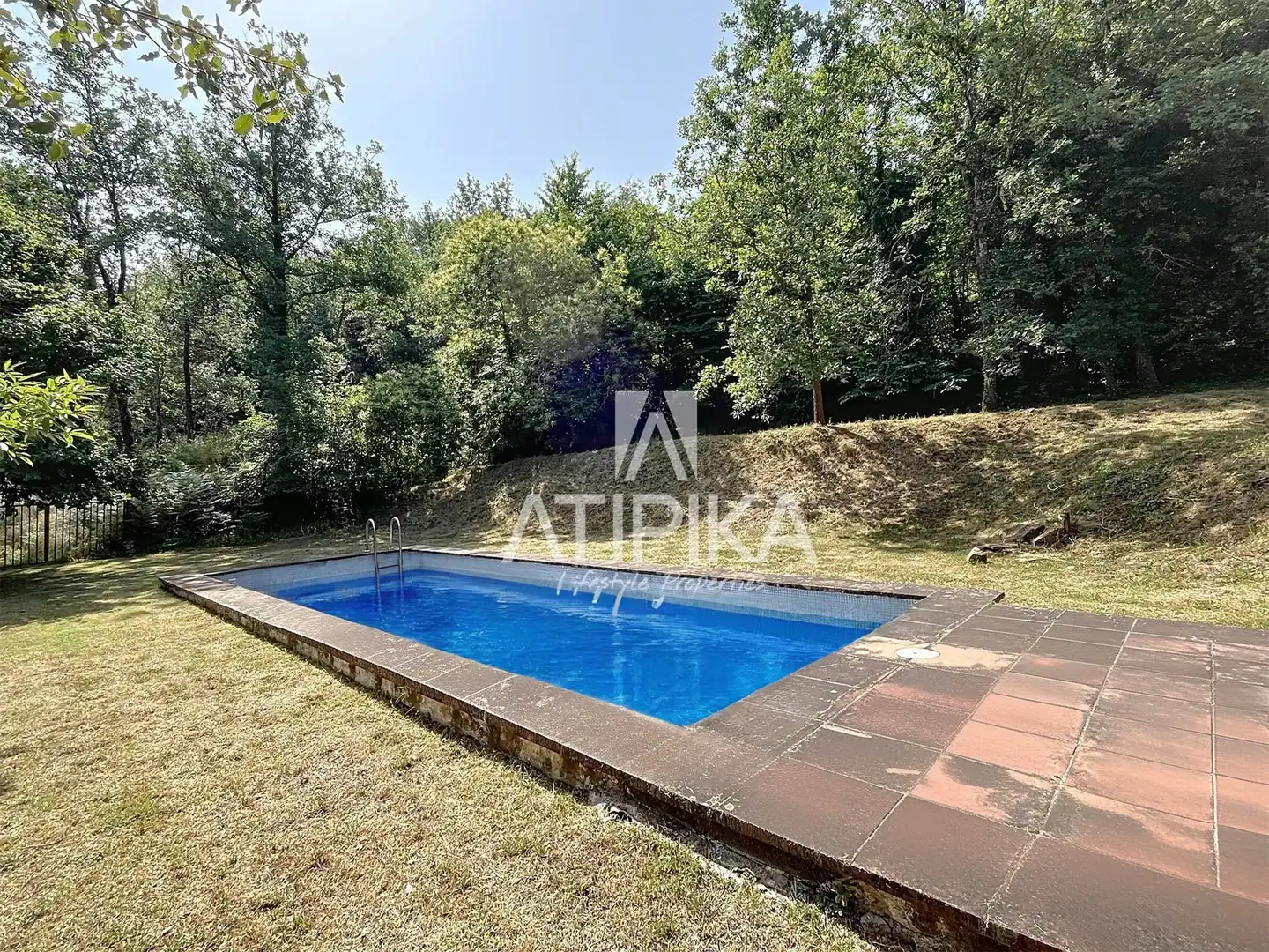 Piscina de Finca rústica en venta en Vallgorguina con Calefacción, Parquet y Trastero