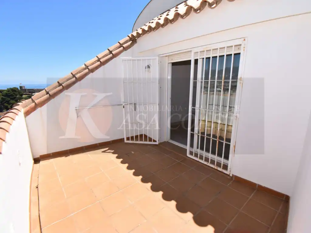 Terrace of Attic for sale in Fuengirola  with Air Conditioner, Private garden and Terrace