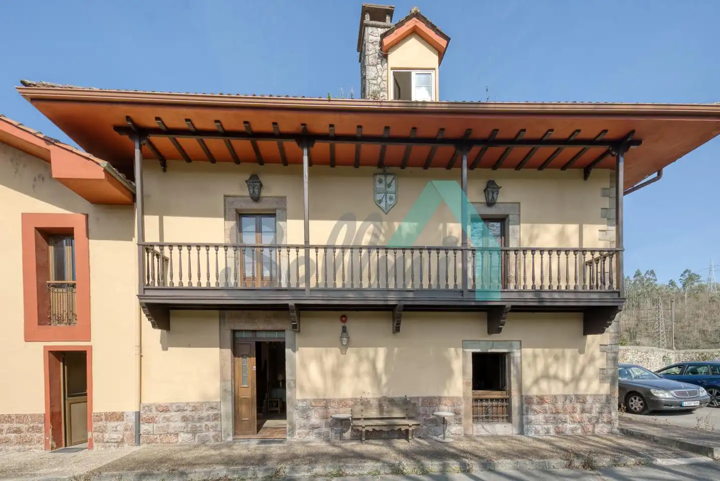 Exterior view of Houses for sale in Ribera de Arriba  with Heating, Private garden and Terrace