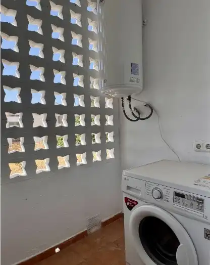 Balcony of Flat for sale in Marbella  with Air Conditioner, Heating and Private garden