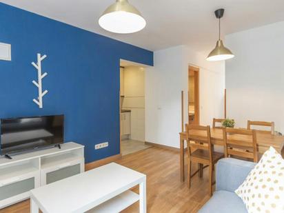 Living room of Flat to rent in  Madrid Capital  with Heating, Furnished and Washing machine
