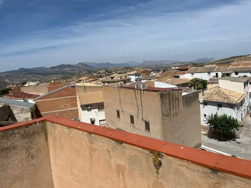 Vista exterior de Finca rústica en venta en Huesa con Calefacción, Jardín privado y Terraza