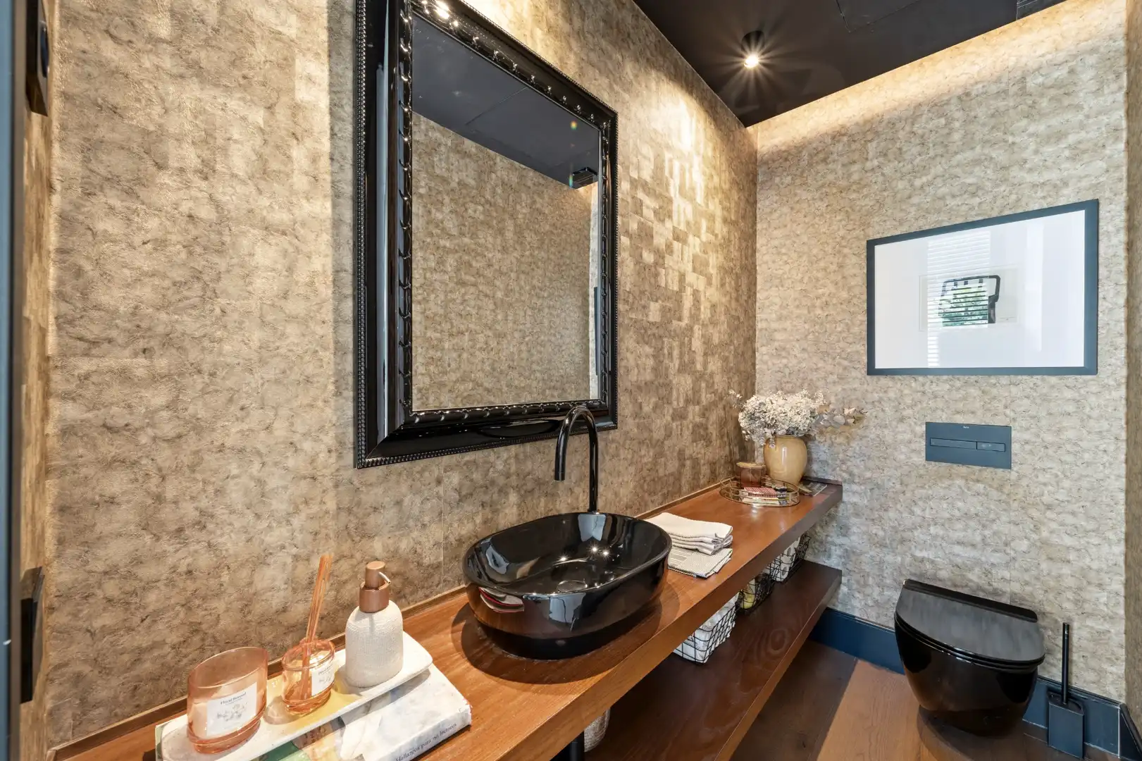 Baño de Casa o chalet en venta en Las Rozas de Madrid con Aire acondicionado, Calefacción y Jardín privado