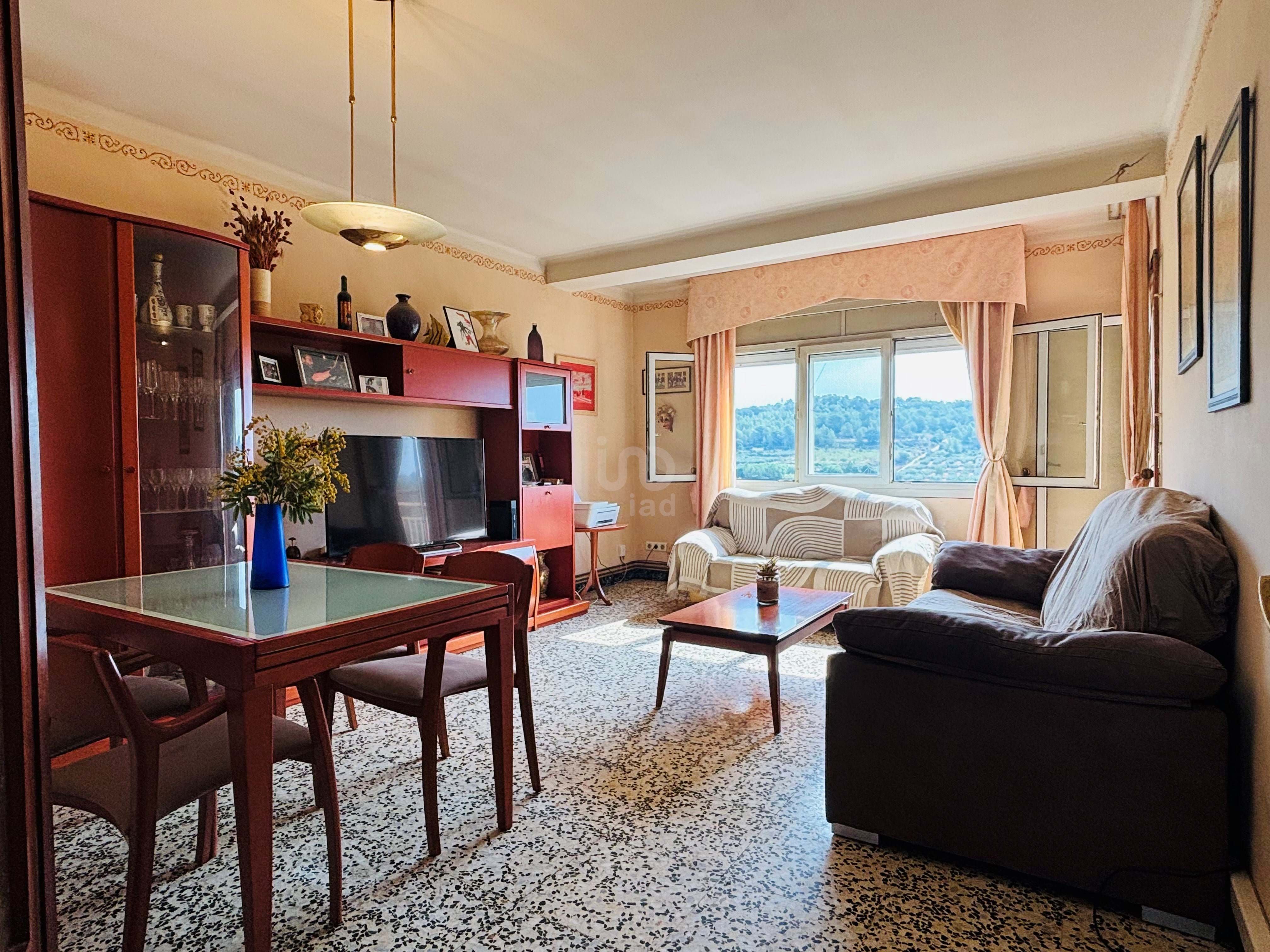 Wohnzimmer von Wohnung zum verkauf in Vallmoll mit Heizung