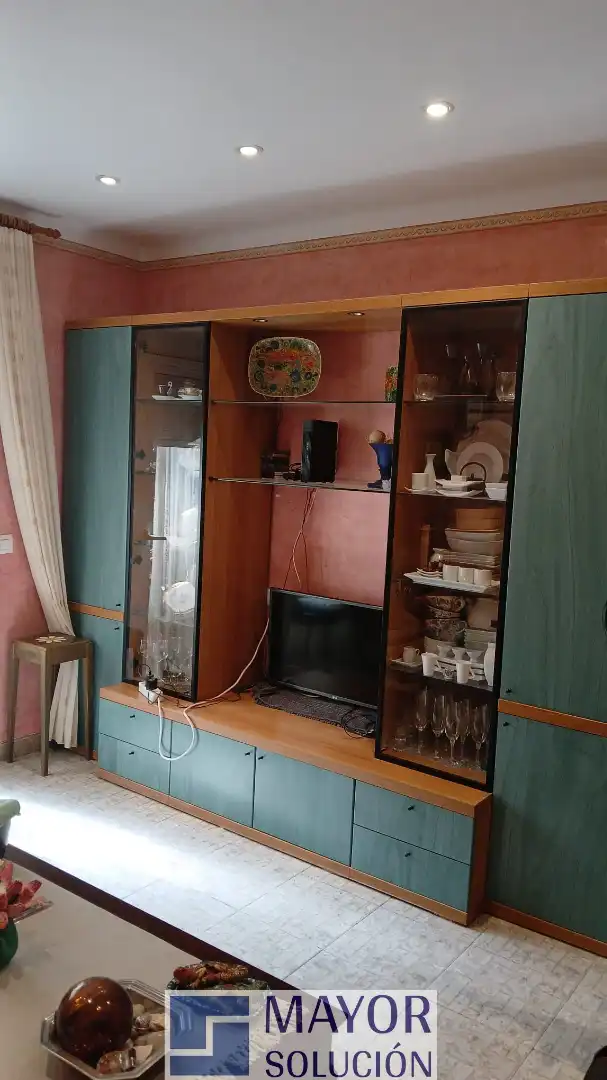 Sala de estar de Piso en venta en Ullà con Jardín privado, Terraza y Amueblado