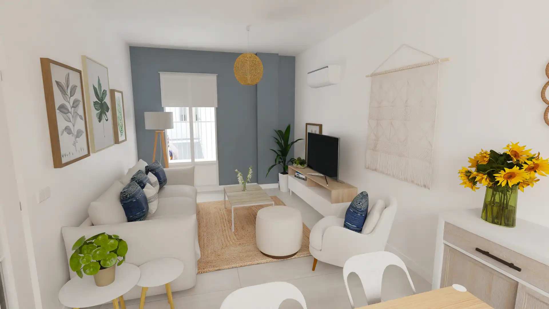 Sala de estar de Casa adosada en venta en Olivares con Alarma