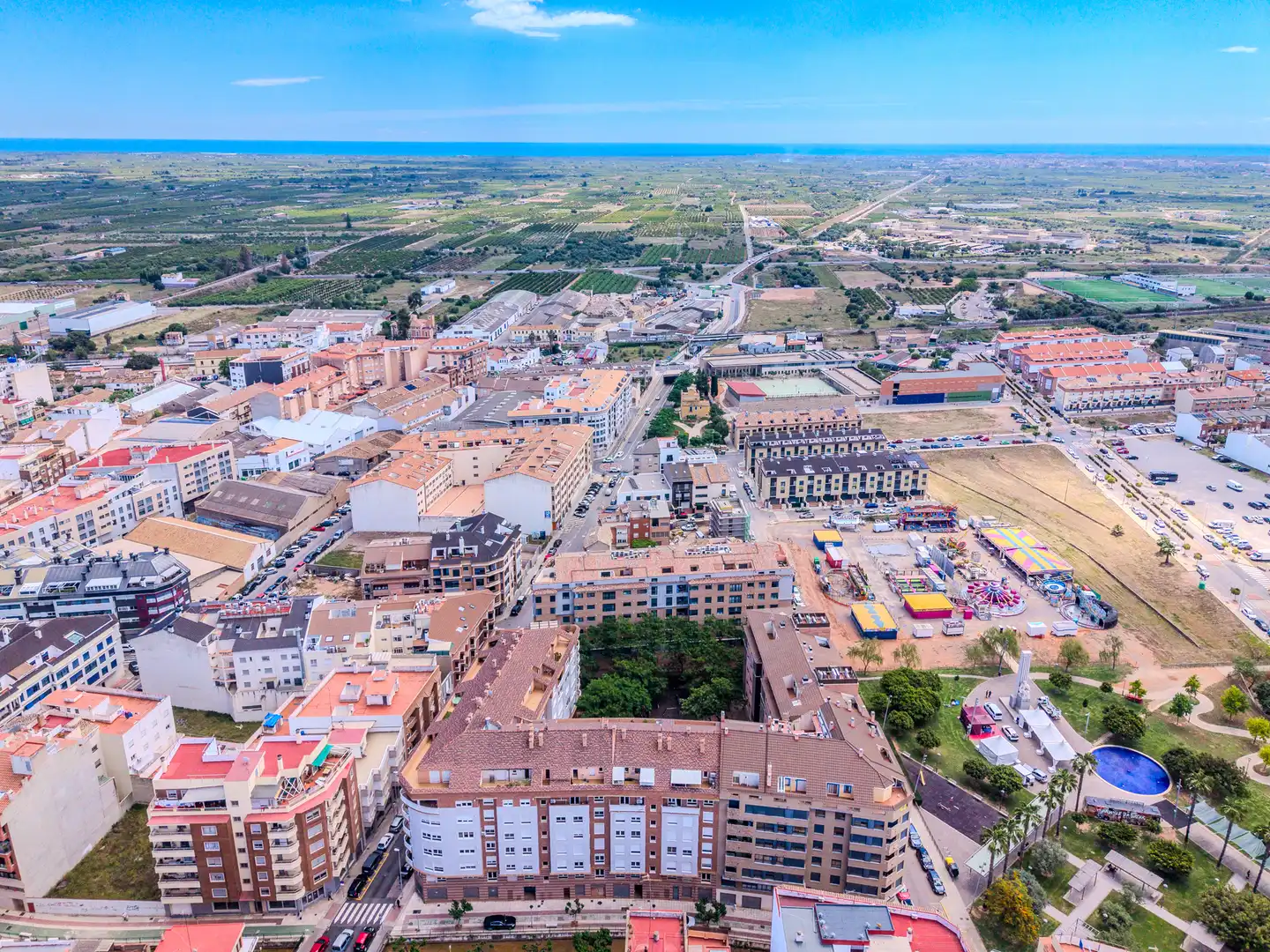 Vista exterior de Dúplex en venda en Vila-real amb Aire condicionat, Calefacció i Terrassa