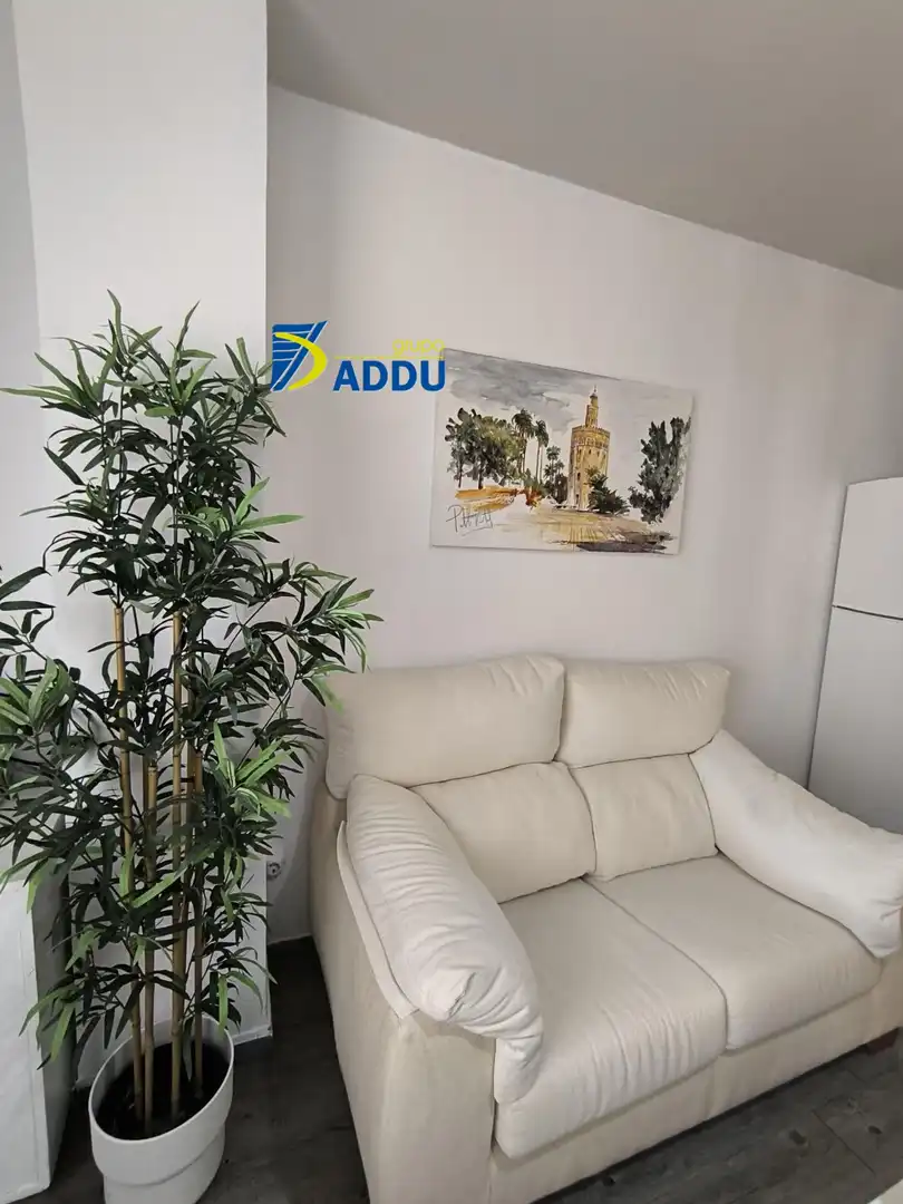Living room of Flat for rent in Sevilla  with Air Conditioner and Furnished