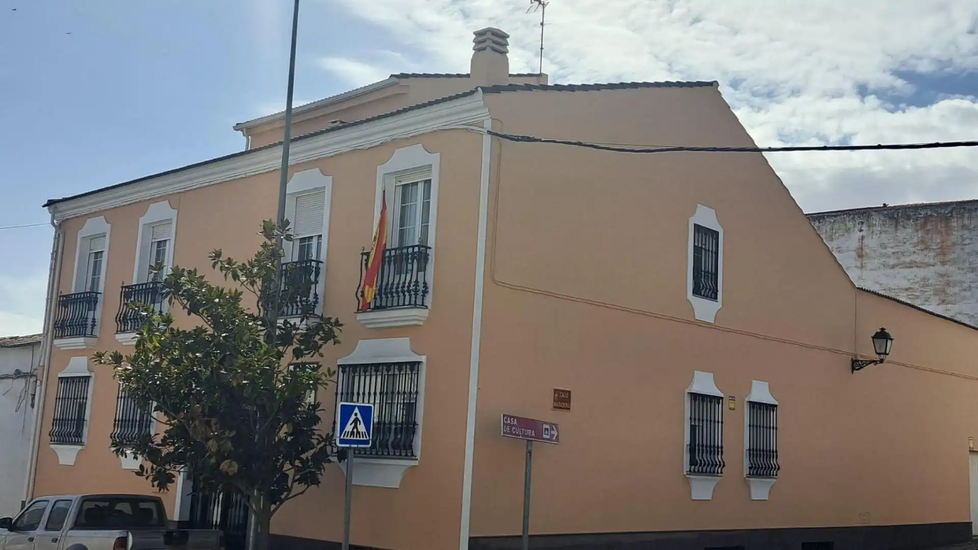 Vista exterior de Casa o chalet en venta en Salvatierra de los Barros con Aire acondicionado, Terraza y Trastero