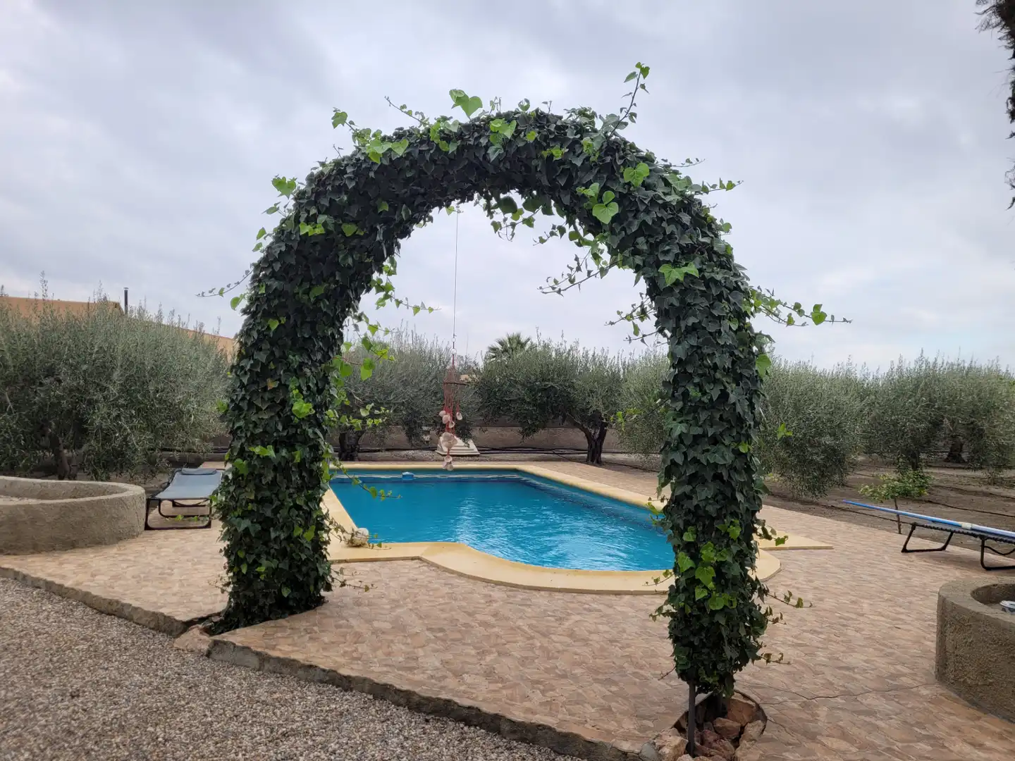 Swimming pool of Detached homes for sale in Mojácar  with Air Conditioner, Heating and Private garden