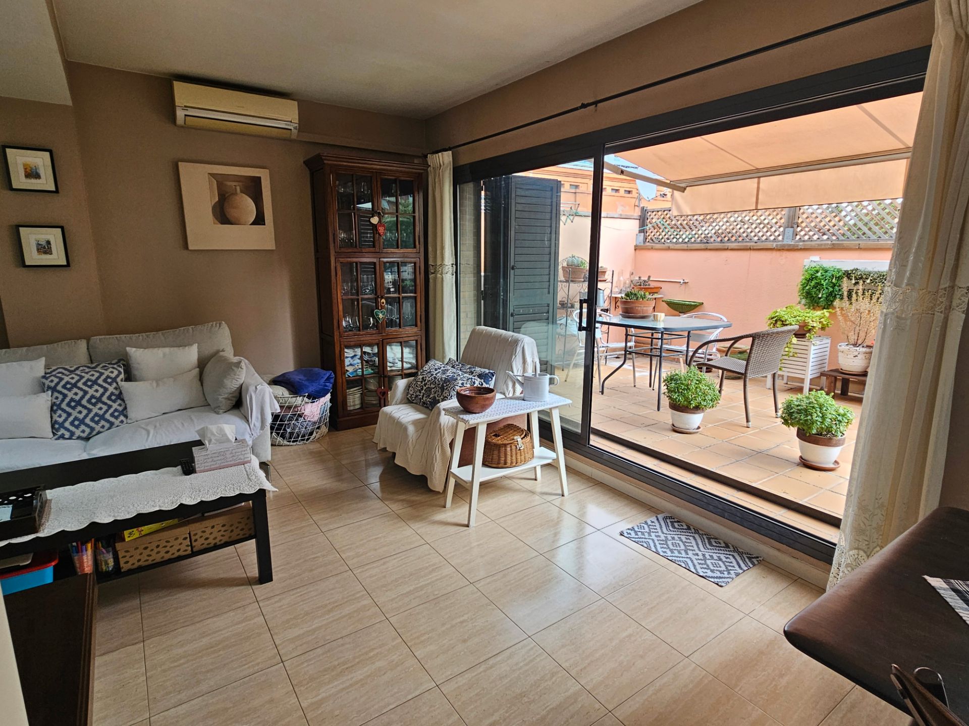 Terrace of Attic for sale in Sabadell  with Air Conditioner, Heating and Parquet flooring