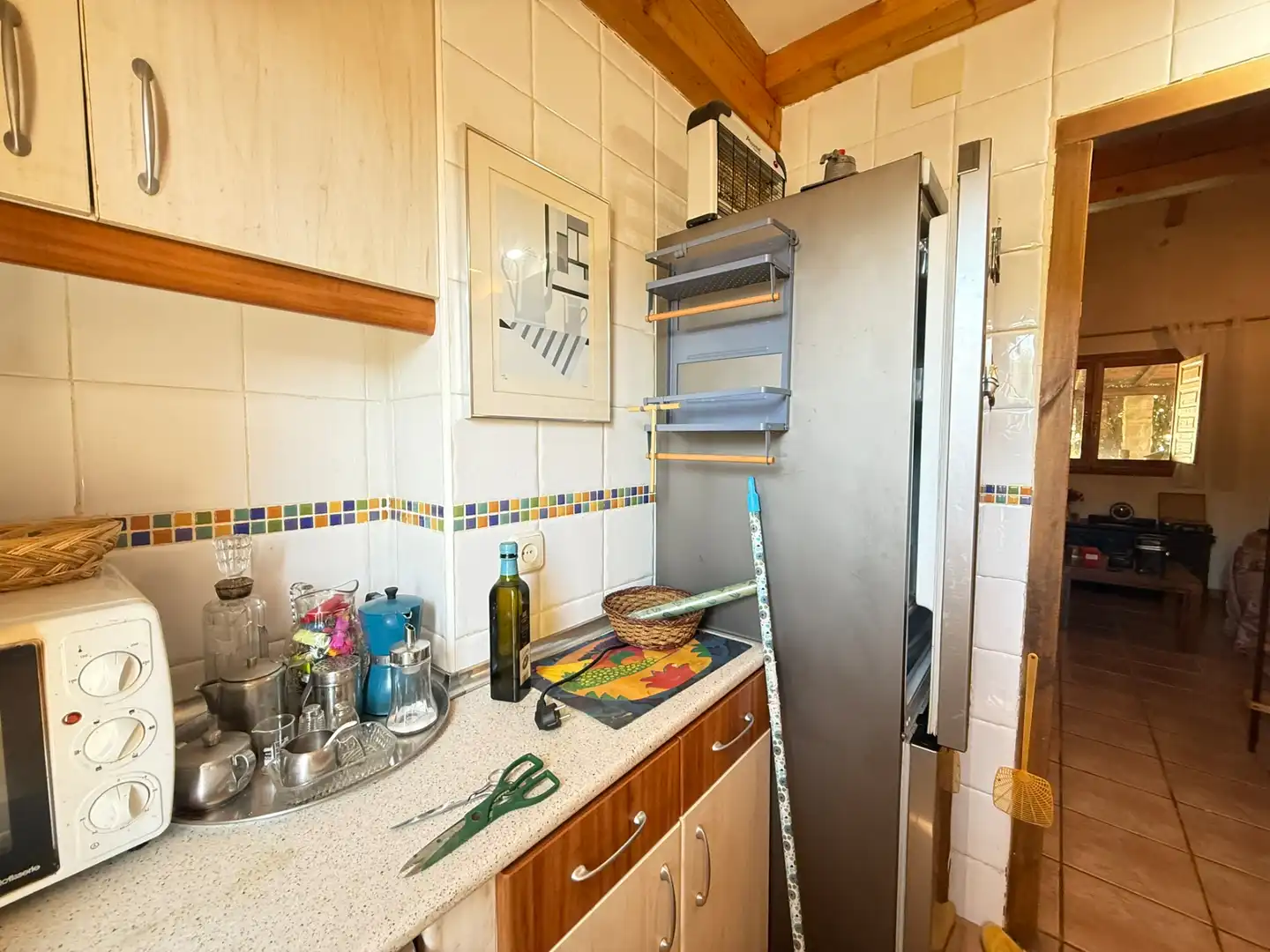 Cocina de Casa o chalet en venta en Escatrón con Jardín privado, Amueblado y Lavadora