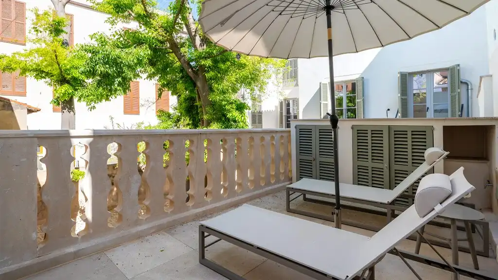 Terraza de Casa adosada en venta en  Palma de Mallorca con Aire acondicionado, Calefacción y Terraza