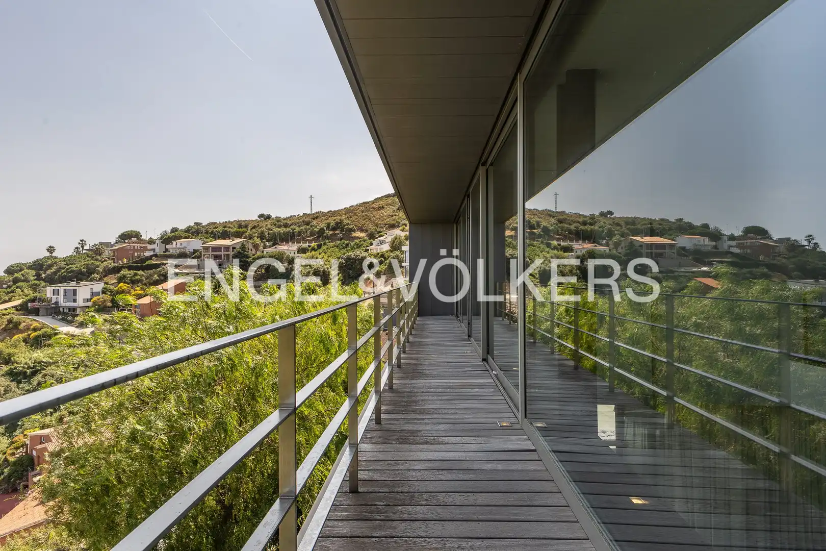 Terraza de Casa o chalet de alquiler en Alella con Aire acondicionado, Calefacción y Jardín privado