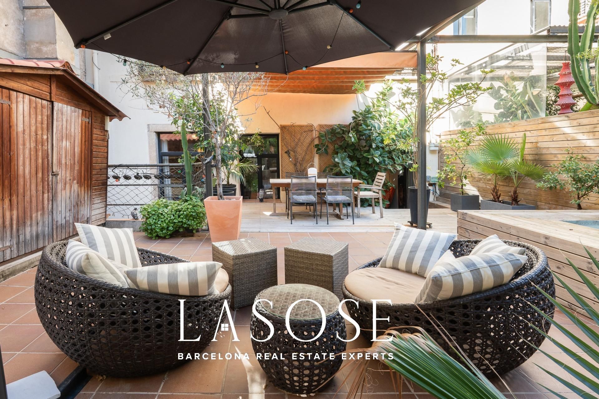 Terrace of Flat for sale in  Barcelona Capital  with Air Conditioner, Heating and Terrace