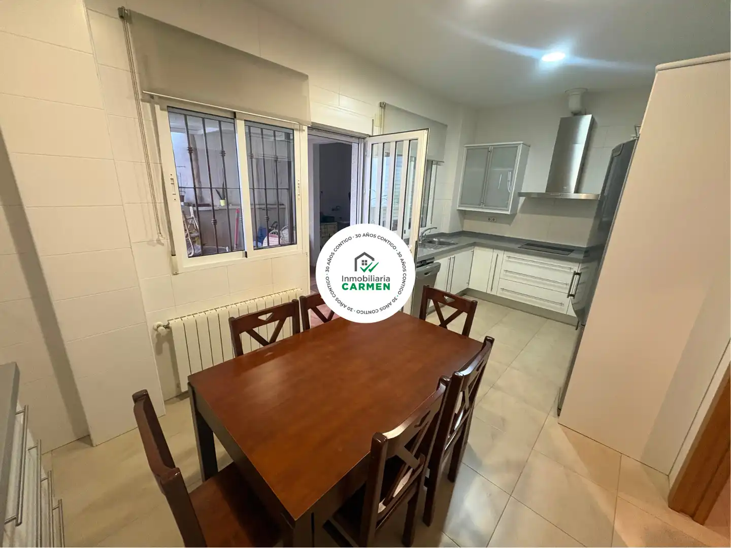 Cocina de Casa adosada en venta en Murcia con Aire acondicionado, Calefacción y Terraza