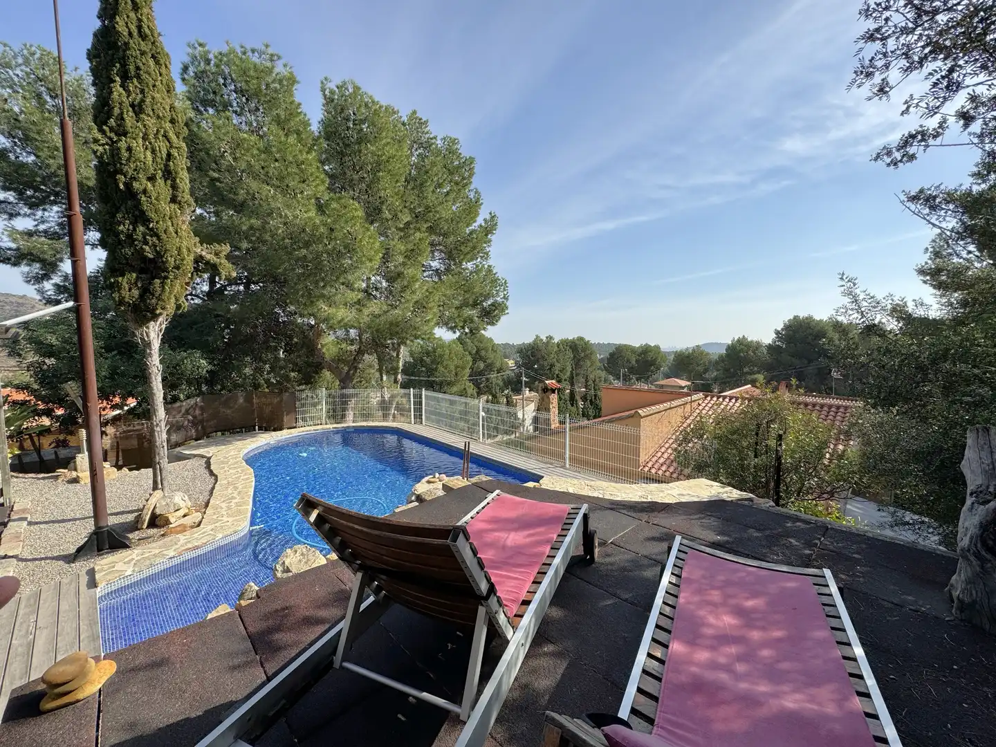 Piscina de Casa o chalet en venta en Náquera con Aire acondicionado, Jardín privado y Terraza