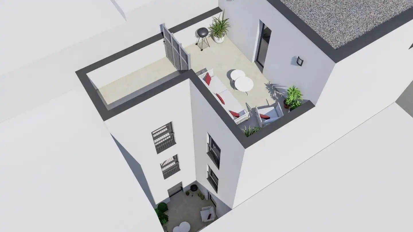 Terrace of Flat for sale in Sevilla  with Air Conditioner, Heating and Balcony
