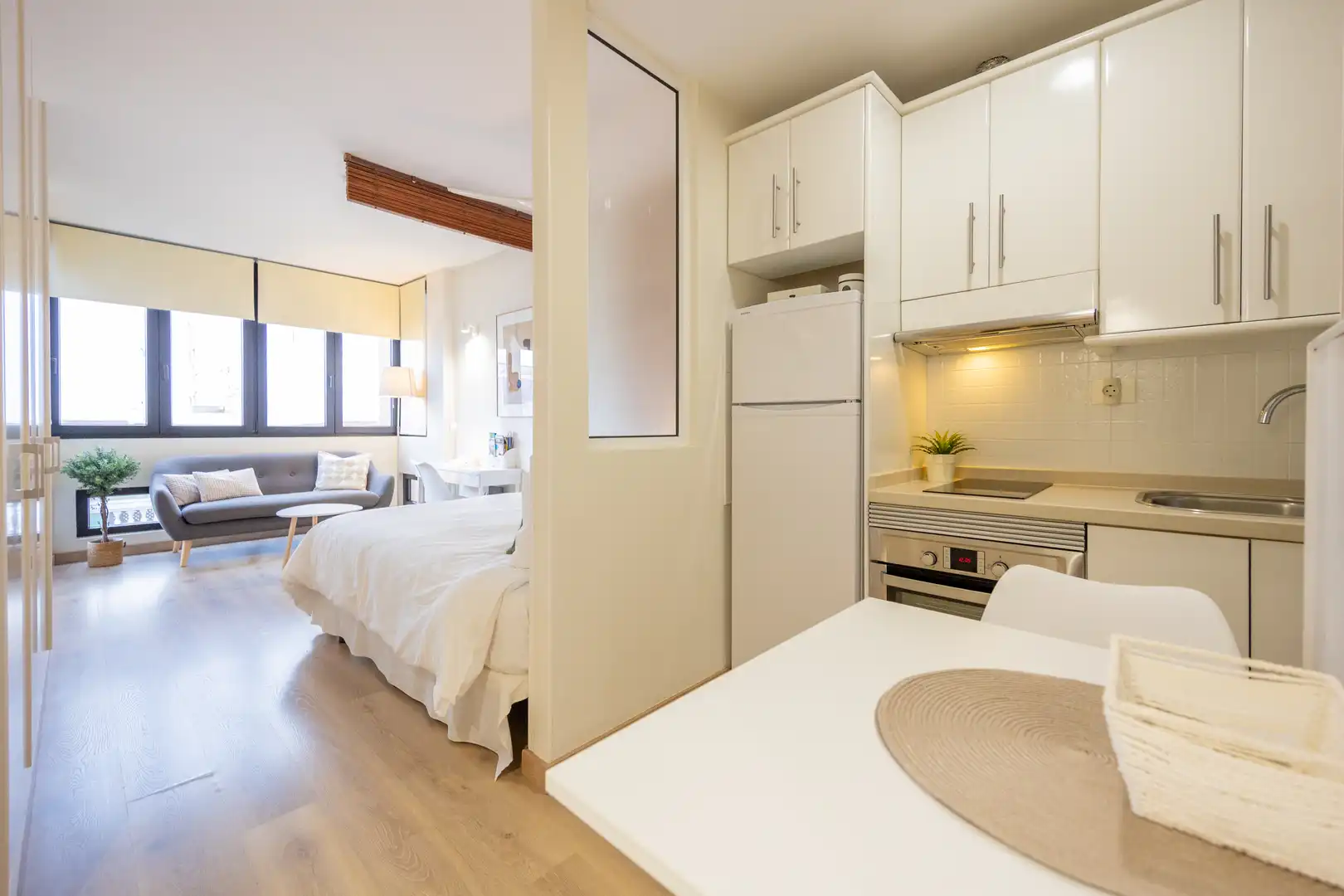 Schlafzimmer von Wohnungen zur Miete in Las Palmas de Gran Canaria mit Möbliert
