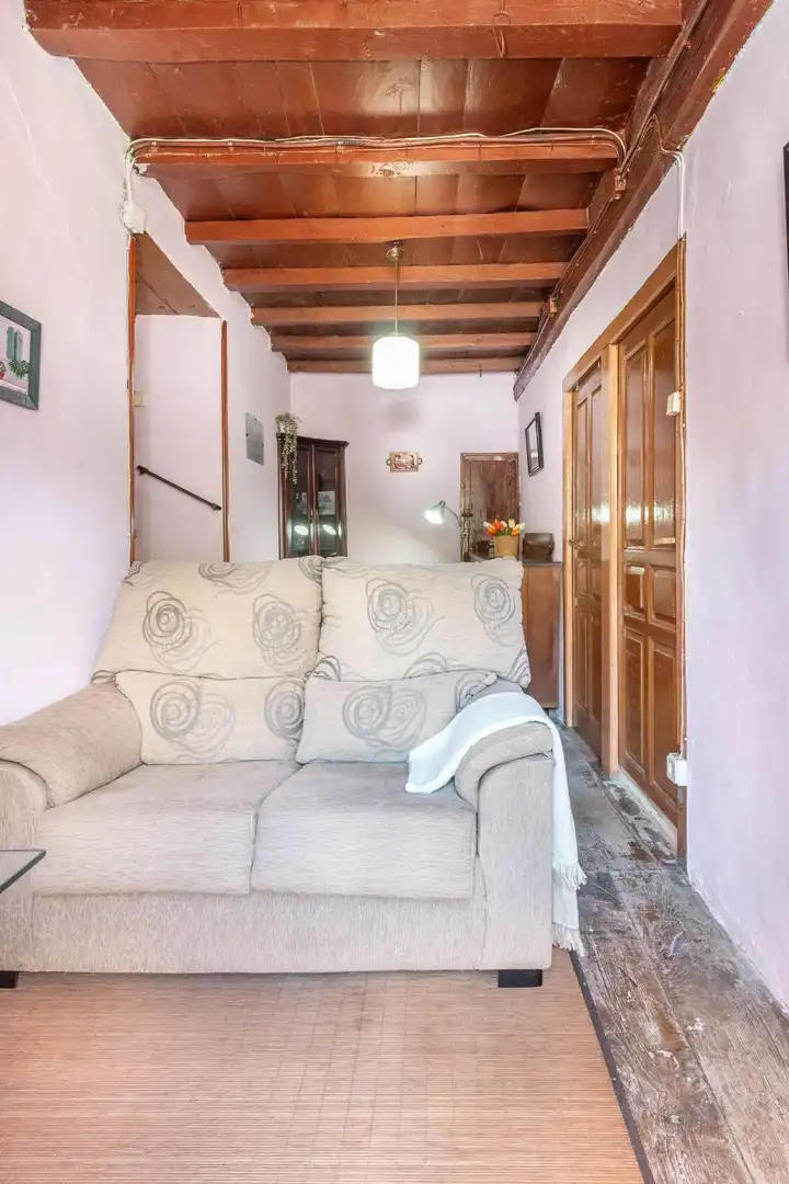 Sala de estar de Casa o chalet en venta en Cangas del Narcea con Jardín privado, Amueblado y Balcón