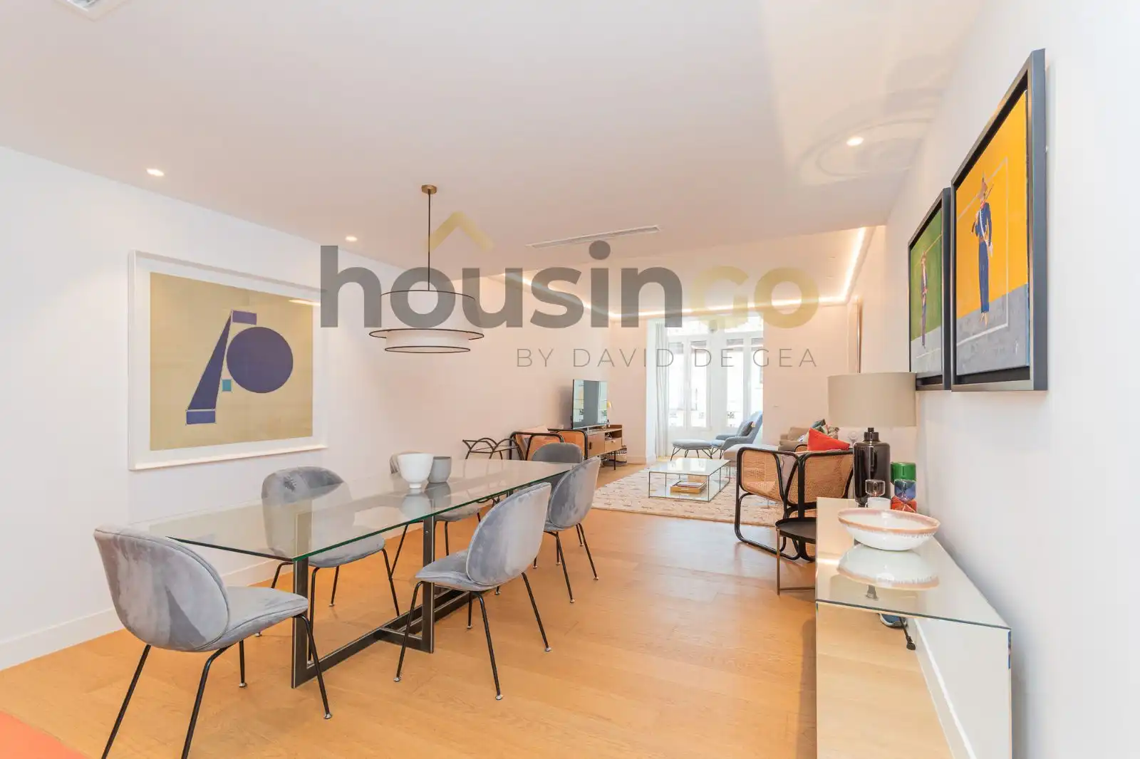 Esszimmer von Wohnung zur Miete in Madrid mit Klimaanlage, Heizung und Abstellraum