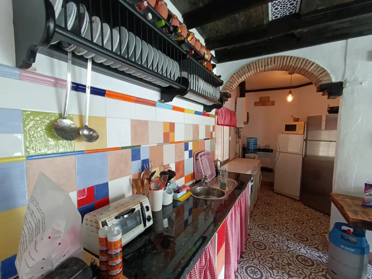 Casa rústica amb piscina en venda a Villamartín, imagen 13