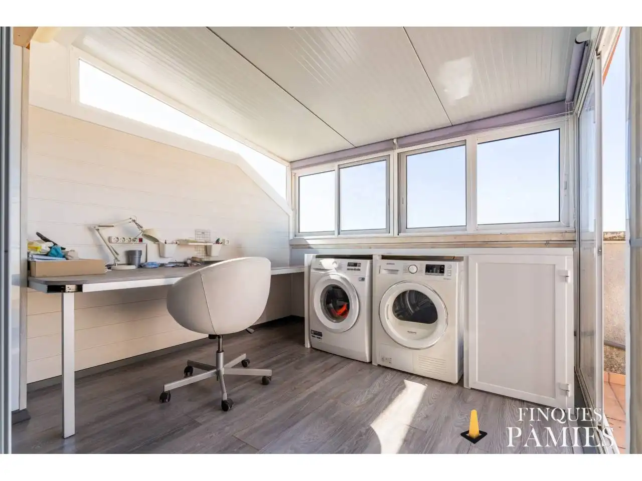 Terraza de Casa adosada en venta en Riudoms con Aire acondicionado, Calefacción y Jardín privado