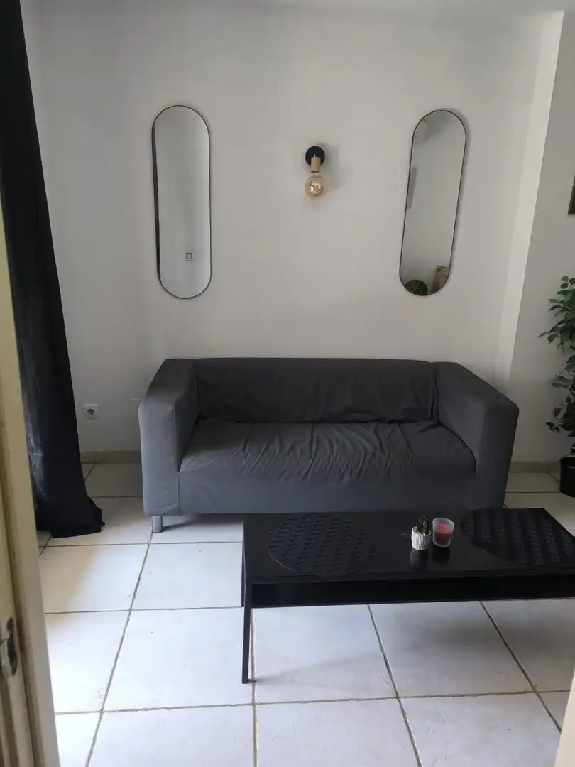 Wohnzimmer von Wohnung zum Verkauf in Villajoyosa / La Vila Joiosa mit Klimaanlage, Terrasse und Abstellraum