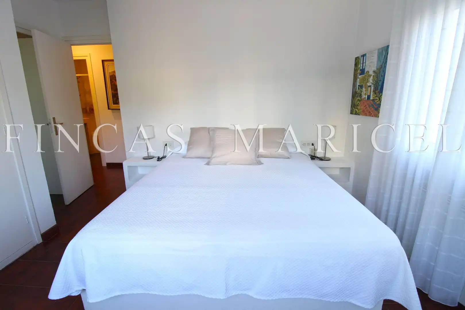 Schlafzimmer von Wohnung zur Miete in Can Girona - Terramar - Vinyet