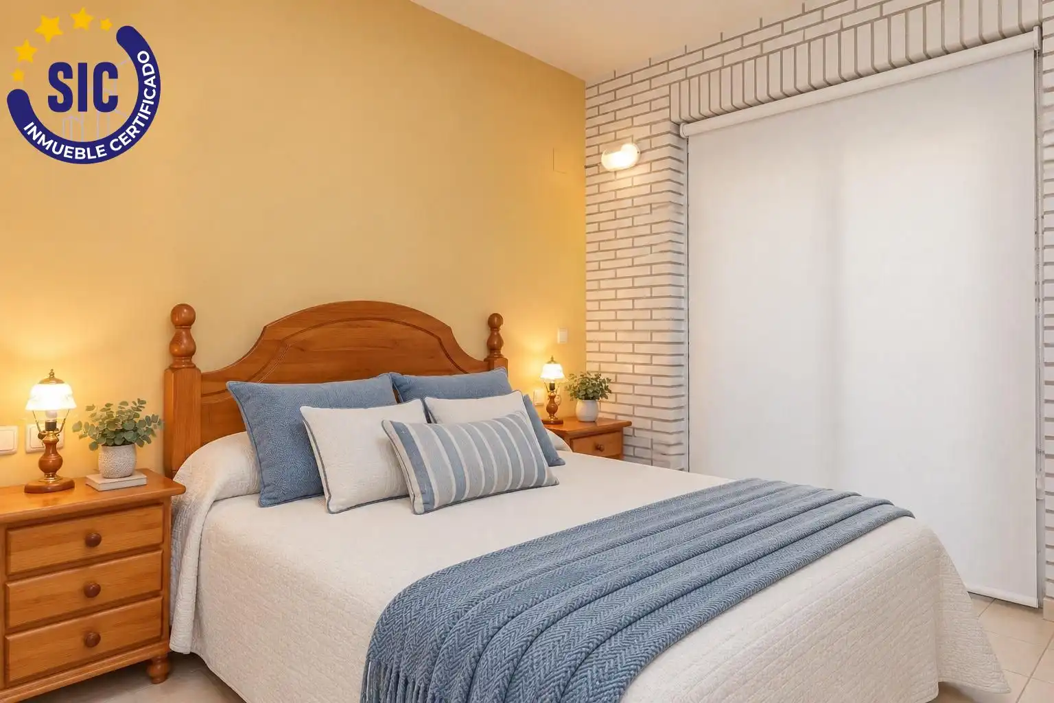 Dormitori de Apartament en venda en Peñíscola / Peníscola amb Terrassa, Moblat i Piscina comunitària