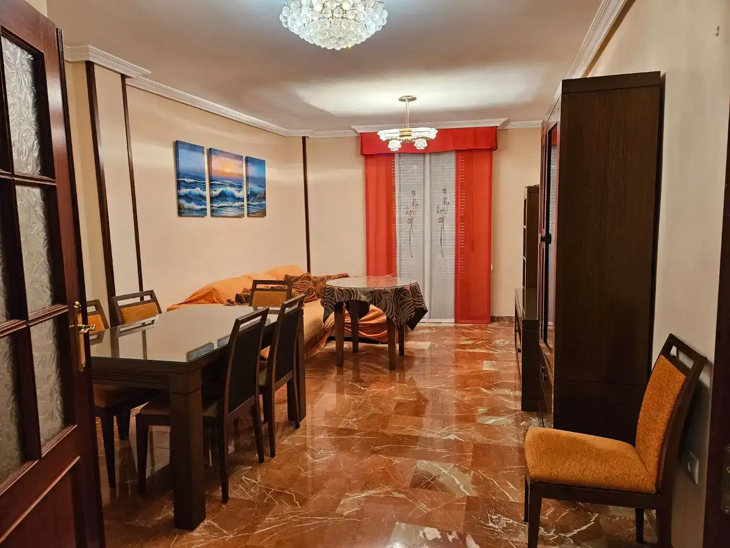 Wohnzimmer von Wohnung zur Miete in  Jaén Capital mit Klimaanlage und Balkon